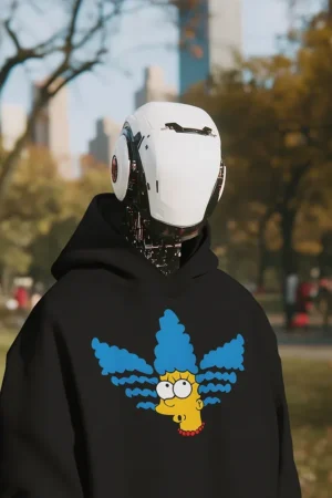 Суичър с щампа Marge Simpson