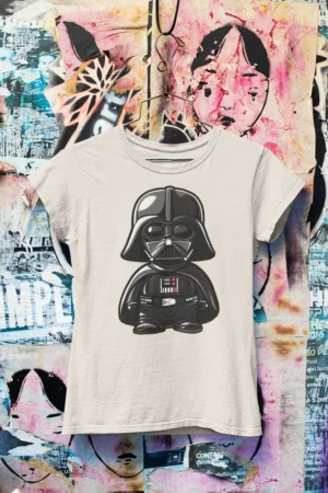 Дамска тениска с щампа Бебе Darth Vader