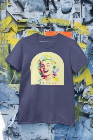 Мъжка тениска с щампа Marilyn Monroe