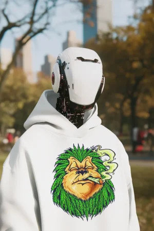 Суичър с щампа Лъв