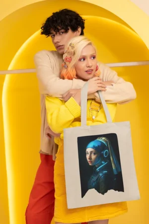Tote Bag Space Meisje
