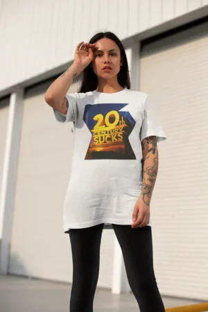Oversize тениска XXth Century Sucks