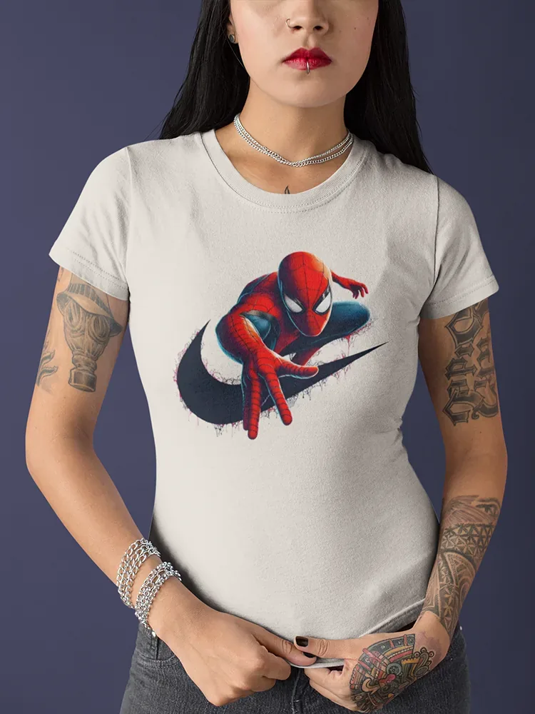Дамска тениска Spidernike - Natural