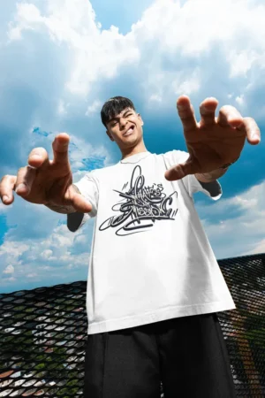 Oversize тениска What's your Mission