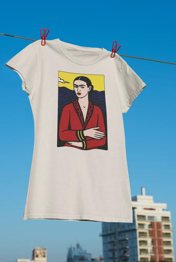 Дамска тениска с щампа Frida Kahlo
