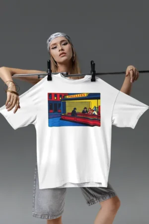 Oversize тениска Nighthawks