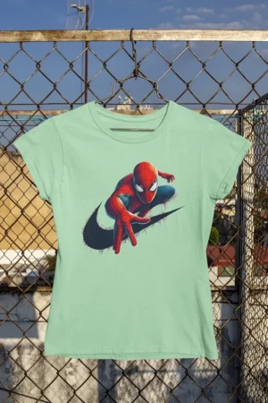 Дамска тениска Spidernike - Neo Mint